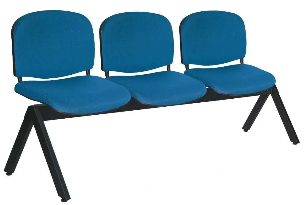 banca meboohr22002 3 plazas tapizado en tela color azul – 1