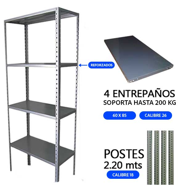 Anaquel Calibre 26 (60 x 85)